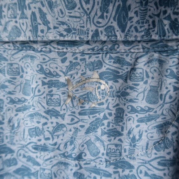 Southern Tides Sealife Performance Polo (XL) OMG! ๐ - Picture 7 of 8